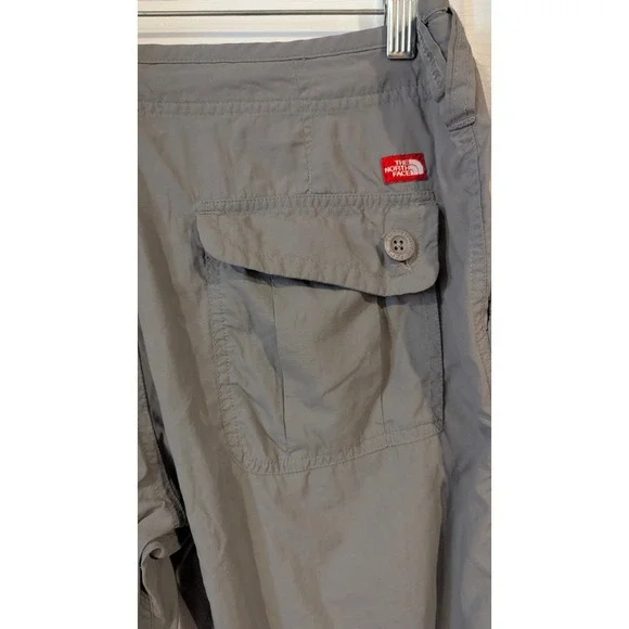The North Face Womens Gray Hiking‎ Pants Convertible Drawstring Waist - Picture 7 of 10
